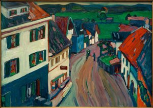 Murnau – View from the Window of the Griesbräu